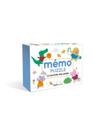 Mémo-puzzle La journée des petits